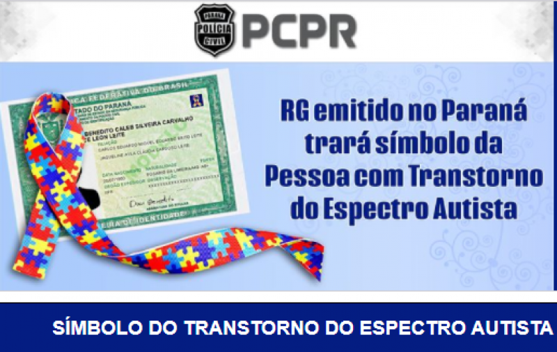 Carteira de Identificação da Pessoa com TEA é lançada no Paraná
