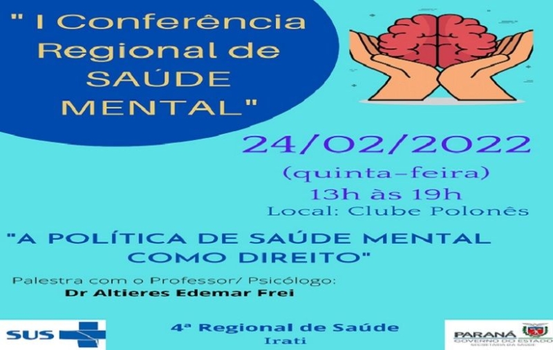 CONFERÊNCIA  REGIONAL DE SAÚDE MENTAL DA 4ª REGIÃO DE SAÚDE